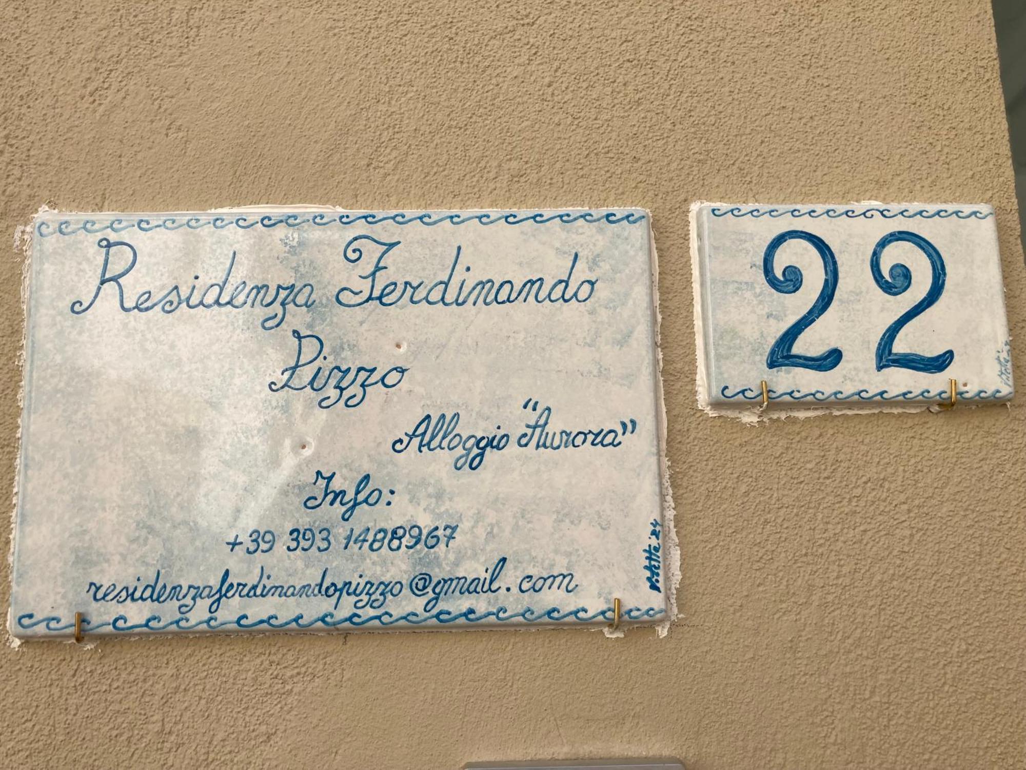 Residenza Ferdinando - 40M Dal Mare Διαμέρισμα Πίτσο Εξωτερικό φωτογραφία
